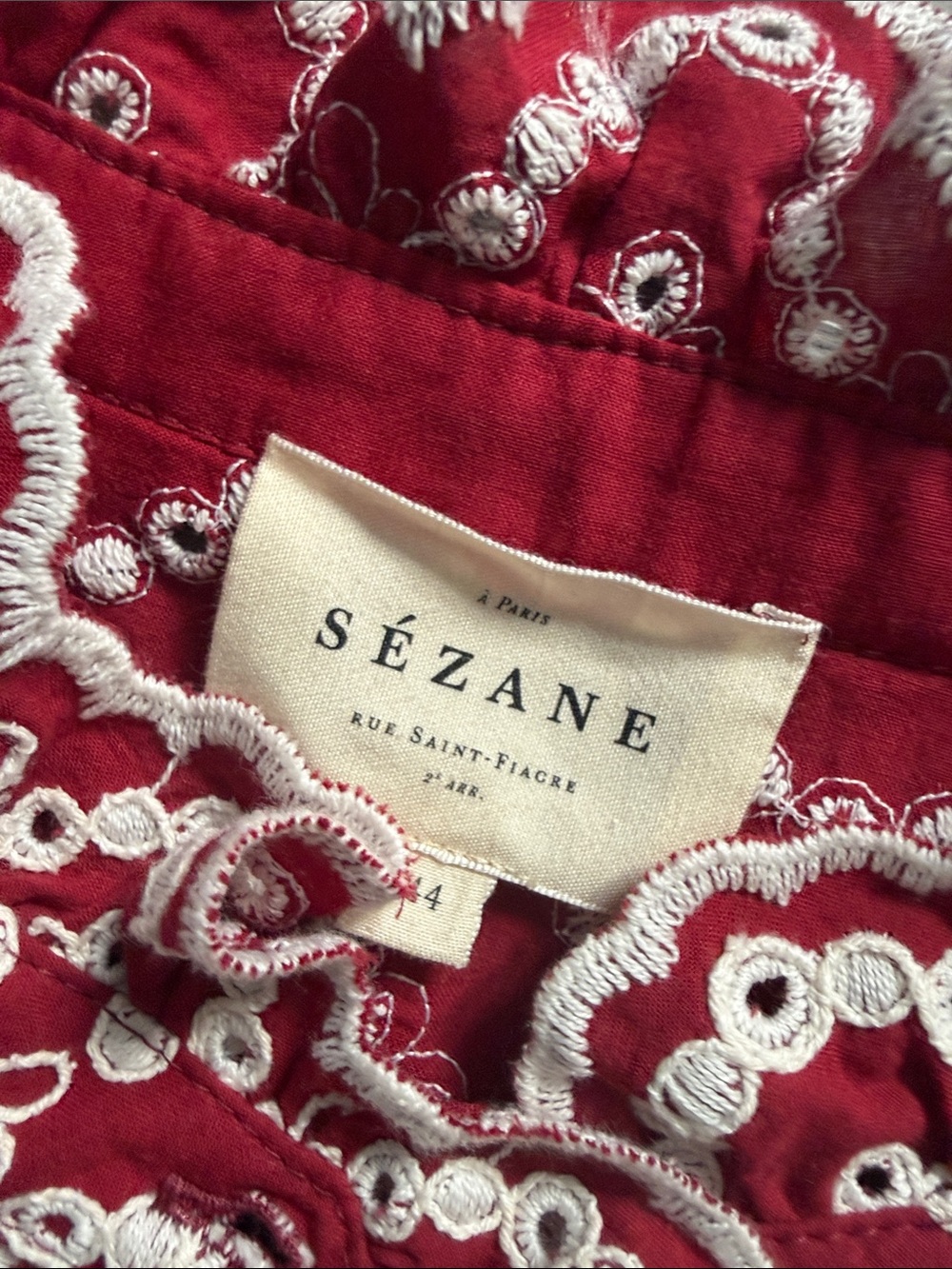 Sezane blouse - Picture 5 of 6